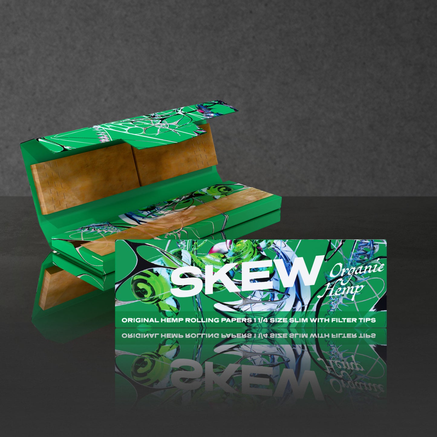 skew オリジナルヘンプローリングペーパー