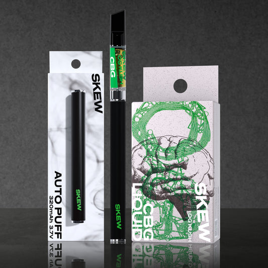 【スターターキット】CBGリキッド 75% + skewヴェポライザー