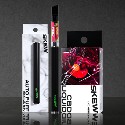 [Most popular starter kit] CBD liquid 85% + skew vaporizer