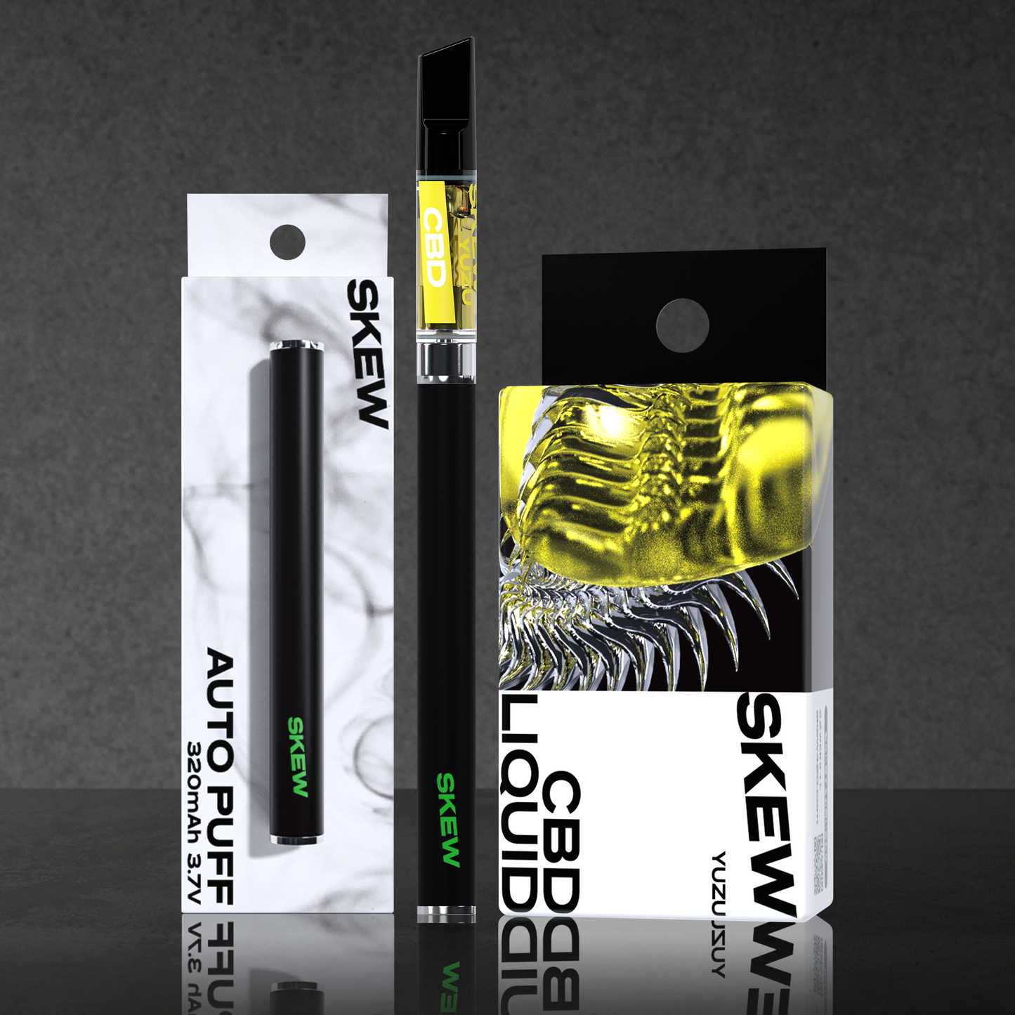 [Most popular starter kit] CBD liquid 85% + skew vaporizer