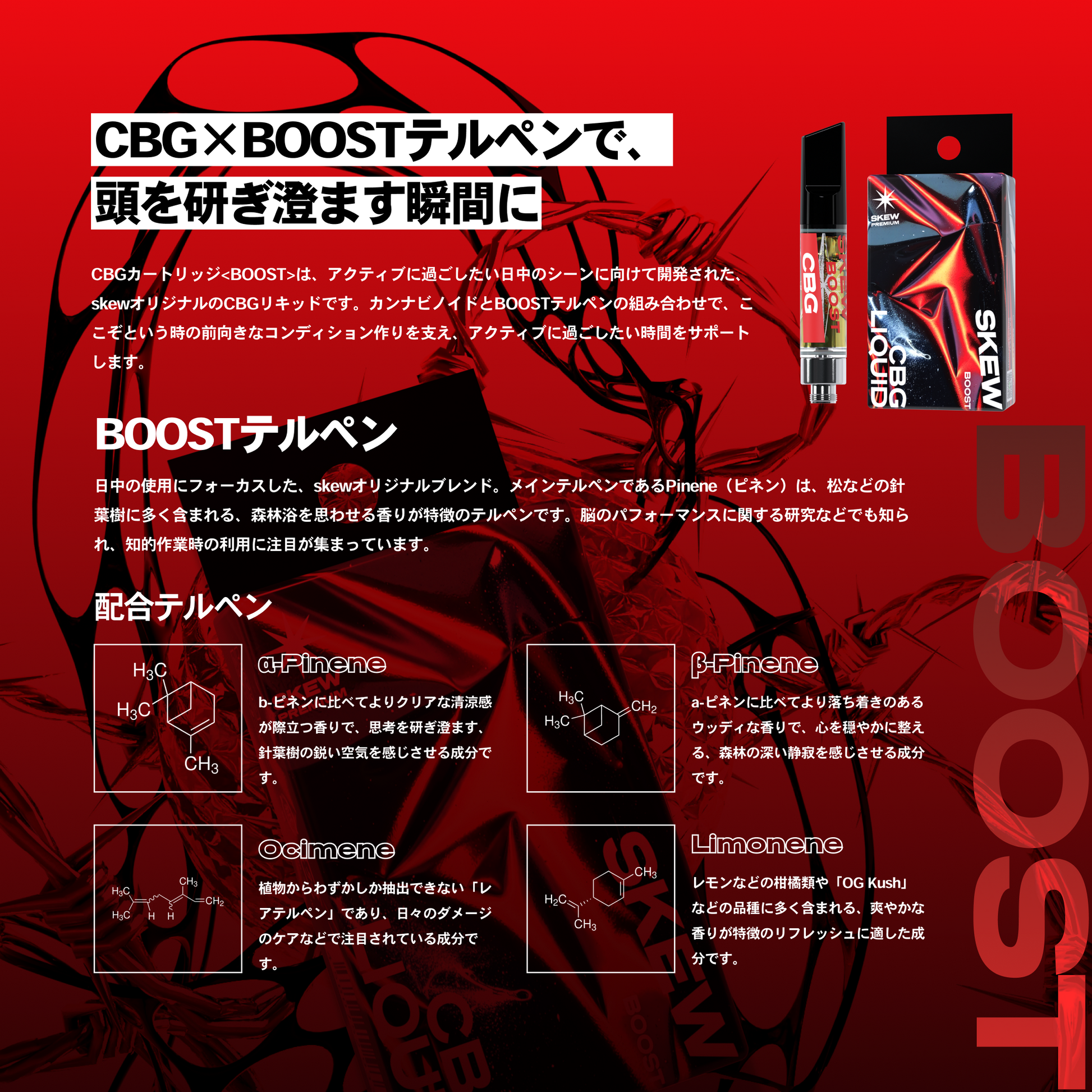 スターターキット】skew PREMIUM COMBO（CBGカートリッジ+ CBD